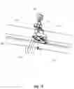 Fig. 06 - SELF-CLEANING SOLAR PANEL ASSEMBLY AND SPRINKLER MOUNTING ASSEMBLY THEREFOR