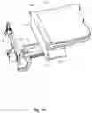 Fig. 40 - SELF-CLEANING SOLAR PANEL ASSEMBLY AND SPRINKLER MOUNTING ASSEMBLY THEREFOR