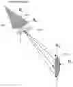 Fig. 01 - Antenna structure with circularly polarized antenna beam