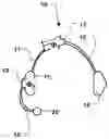 Fig. 01 - Headset with magnetic frictional coupler