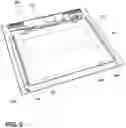 Fig. 03 - Multiple cavity microwave oven door
