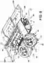 Fig. 08 - Combine harvester with combined spreading of material from a straw chopper and a weed seed destructor