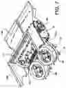Fig. 09 - Combine harvester with combined spreading of material from a straw chopper and a weed seed destructor