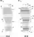 Fig. 10 - Midsole structure of an article of footwear including mesh