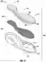 Fig. 14 - Midsole structure of an article of footwear including mesh