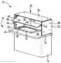 Fig. 01 - Protection guard having moveable and positionable shield useful for food stations in the food service industry