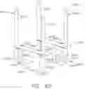 Fig. 40 - Surgical staple configurations with camming surfaces located between portions supporting surgical staples