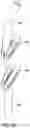 Fig. 13 - Surgical clip for simultaneous bleeding control of a blood vessel and cutting