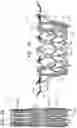 Fig. 13 - Prosthetic valve with separably-deployable valve body and tissue anchors