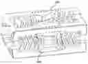 Fig. 01 - Expandable scaffolding with a rigid, central beam