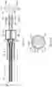 Fig. 85 - Bifurcated implant delivery system