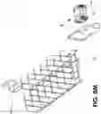 Fig. 21 - Method of using an aircraft emergency slide container as an installation tool for deinstallation and installation of aircraft emergency slides