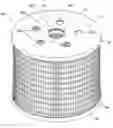 Fig. 01 - Filter with exterior and interior media components and method of filtering