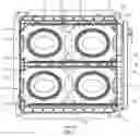 Fig. 02 - No ramp lift rails for vertically oriented dust collector cartridges