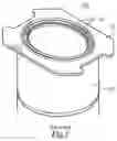 Fig. 03 - No ramp lift rails for vertically oriented dust collector cartridges