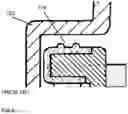 Fig. 06 - Multiple bead air filter seal