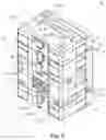 Fig. 06 - Transportable machining unit, structure and stack arrangement