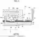Fig. 06 - Liquid ejection head including vibrating film and piezoelectric film deflecting toward pressure chambers