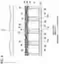 Fig. 09 - Liquid ejection head including vibrating film and piezoelectric film deflecting toward pressure chambers