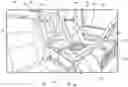 Fig. 01 - Locking element for a lid to a storage area in a seatback of a vehicle