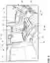 Fig. 06 - Locking element for a lid to a storage area in a seatback of a vehicle
