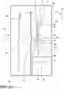 Fig. 13 - Locking element for a lid to a storage area in a seatback of a vehicle