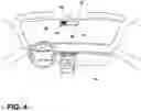 Fig. 04 - Rearview mirror assembly with antenna