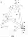 Fig. 12 - Multipurpose swing arm assembly of a vehicle accessory rack