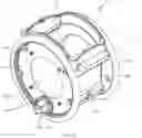 Fig. 13 - Vehicle having non-axial drive and stabilization system
