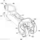 Fig. 01 - Bicycle stem including an electrical device