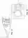 Fig. 10 - Implement tip assembly having tip with wear indicator