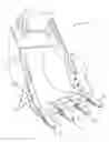 Fig. 01 - Implement tip assembly having tip with support rib