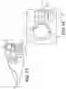 Fig. 10 - Implement ground engaging tip assembly having tip with tapered retention channel