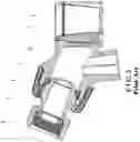 Fig. 03 - Wall-mounted shower head holding structure