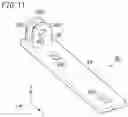 Fig. 12 - Structure for mounting louver panel