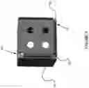 Fig. 06 - Bracket for supporting attachment of the end of a railing member to a vertical member