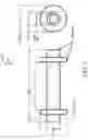 Fig. 04 - Pump jack centering roller system