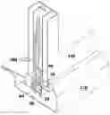 Fig. 01 - Lever action automatic shootbolt operator with magnetically-triggered locking mechanism
