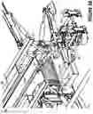Fig. 15 - Combination tubular handler and power swivel unit