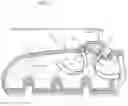 Fig. 03 - Intake manifold for engine