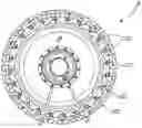 Fig. 01 - Compressor diffuser with diffuser pipes having aero-dampers