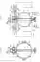 Fig. 23 - Insertion of butterfly valve without disrupting flow