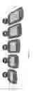 Fig. 04 - Scalable modular LED light fixture with interchangeable mounts