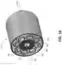 Fig. 17 - Multi-baffled firearm suppressor