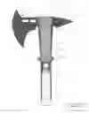 Fig. 14 - Weaponized defensive ax tool