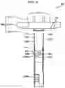 Fig. 05 - Air flow rate measurement device having a segmented board portion at an upstream side to suppress flow disturbances