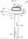 Fig. 12 - Air flow rate measurement device having a segmented board portion at an upstream side to suppress flow disturbances