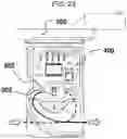Fig. 23 - Air flow rate measurement device having a segmented board portion at an upstream side to suppress flow disturbances