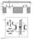 Fig. 11 - CMOS thermal fluid flow sensing device employing a flow sensor and a pressure sensor on a single membrane