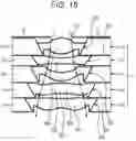 Fig. 16 - Lens attached substrate, layered lens structure, camera module, manufacturing apparatus, and manufacturing method